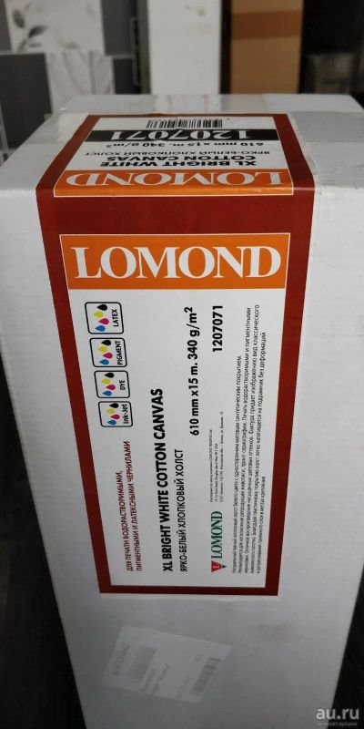 Лот: 13270788. Фото: 1. Хлопковый холст Lomond 1207071... Бумага