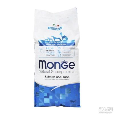 Лот: 10400438. Фото: 1. корм Monge Speciality Hypoallergenic... Корма