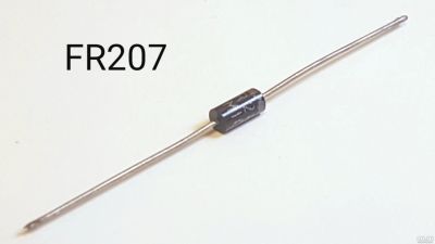Лот: 14671747. Фото: 1. Диод FR207, 207 , 2А 1000В box-2-22. Диоды и тиристоры