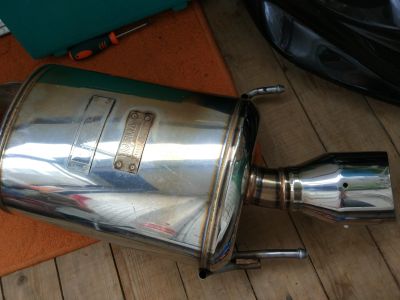 Лот: 15834900. Фото: 1. Глушитель Mugen для Honda Stream... Выхлопная система