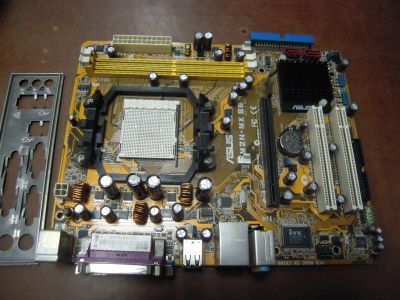 Лот: 13916032. Фото: 1. ASUS M2N-MX SE Материнская плата... Материнские платы