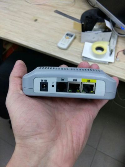 Лот: 10756584. Фото: 1. Абонентский шлюз IP-телефонии... Маршрутизаторы (роутеры)
