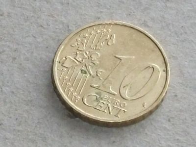 Лот: 15323320. Фото: 1. Монета 10 евроцент Германия 2002... Европа