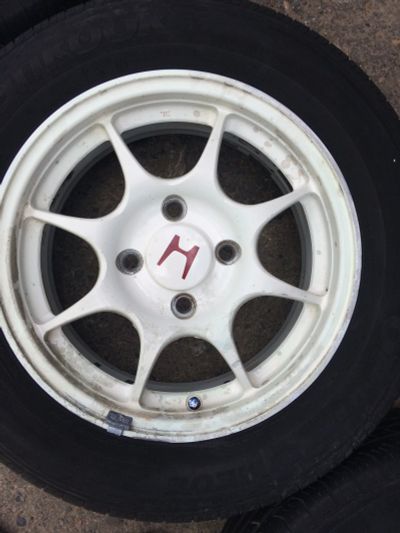 Лот: 11638834. Фото: 1. Диски Honda Type-r R15 4*114,3... Шины на дисках