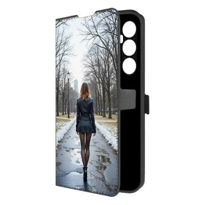 Лот: 25385401. Фото: 1. Чехол Krutoff Eco Book "Весна... Чехлы, бамперы