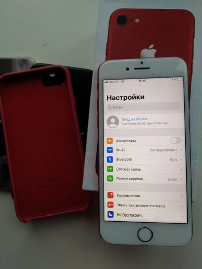 Лот: 15327883. Фото: 1. Айфон 7 128гиг. Смартфоны