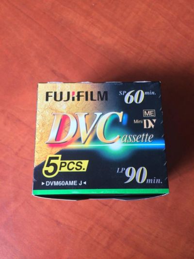 Лот: 10252339. Фото: 1. Видеокассета miniDV Fuji DVM60AME. Другое (аксессуары, расходные материалы)