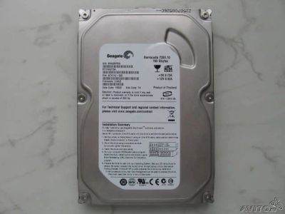 Лот: 6258873. Фото: 1. Жесткий диск Seagate 160 Gb. Жёсткие диски (HDD)