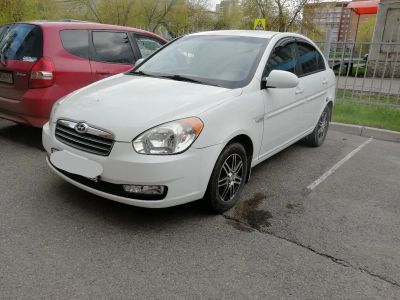 Лот: 11568478. Фото: 1. Hyundai Verna II 2007 (1.4 AT... Автомобили