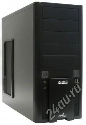 Лот: 640957. Фото: 1. Корпус GigaByte Poseidon Black... Корпуса, блоки питания