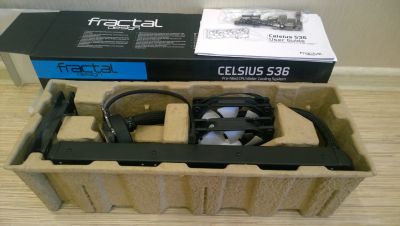 Лот: 11893125. Фото: 1. СЖО Fractal design celsius s36... Системы охлаждения