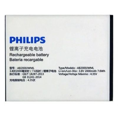 Лот: 17670107. Фото: 1. Аккумулятор батарея АКБ для Philips... Аккумуляторы