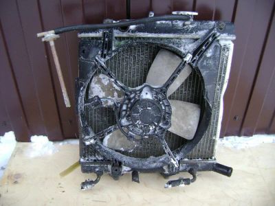 Лот: 21718654. Фото: 1. диффузор Toyota Passo. Двигатель и элементы двигателя