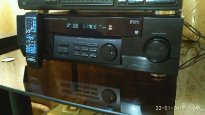 Лот: 10924428. Фото: 1. Ресивер ( усилитель) Kenwood krf... Ресиверы