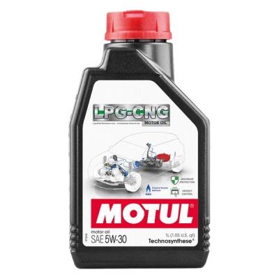 Лот: 20067597. Фото: 1. MOTUL LPG-CNG 5W-30 1 L 110664... Масла, жидкости