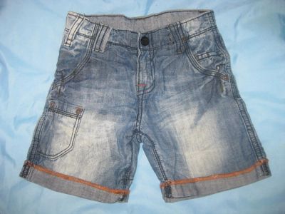 Лот: 7399867. Фото: 1. новые джинсовые шорты Zara Kids... Брюки, шорты, джинсы