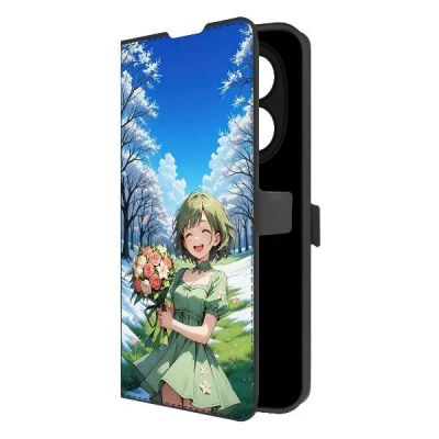 Лот: 25383041. Фото: 1. Чехол Krutoff Eco Book "Аниме... Чехлы, бамперы