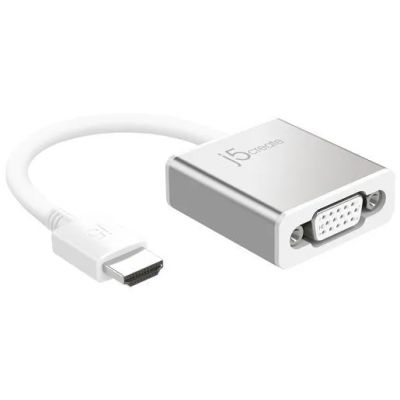 Лот: 21438695. Фото: 1. Переходник j5create HDMI to VGA... Шлейфы, кабели, переходники