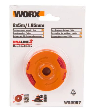 Лот: 24296567. Фото: 1. Катушка для триммера WORX WA0007. Расходные материалы, сменные насадки