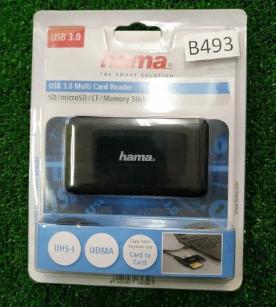 Лот: 14301442. Фото: 1. Картридер Hama H-114837 USB 3... Картридеры