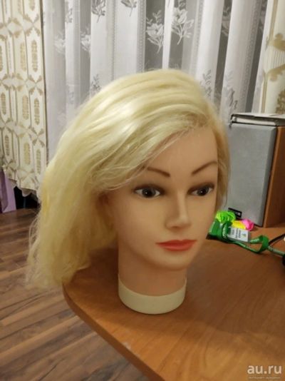 Лот: 13709521. Фото: 1. Манекен головы (болванка) блондинка... Украшения для волос