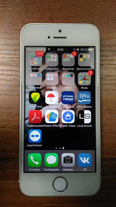 Лот: 8656075. Фото: 1. Iphone 5s 16gb в отличном состоянии... Смартфоны