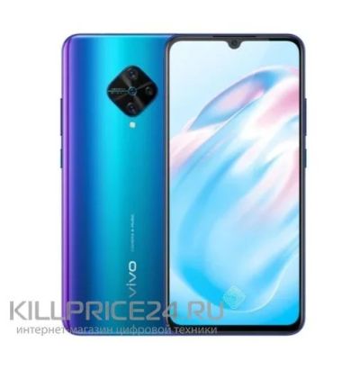 Лот: 16418845. Фото: 1. Vivo V17 8/128Gb, синий туман. Смартфоны