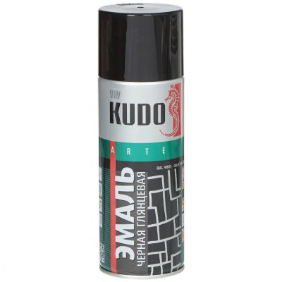 Лот: 24093241. Фото: 1. Эмаль аэрозольная, KUDO, универсальная... Краски, лаки, растворитель
