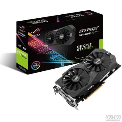 Лот: 13684302. Фото: 1. ASUS GeForce GTX 1050 Ti Strix... Видеокарты