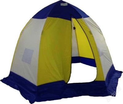 Лот: 3369528. Фото: 1. Палатка зимняя ( зонт ) рыбака... Палатки, тенты