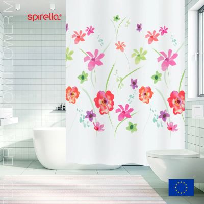 Лот: 24942887. Фото: 1. Штора для ванной комнаты Spirella... Аксессуары для ванной
