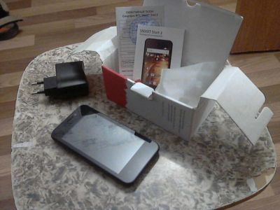 Лот: 10493227. Фото: 1. МТС smart start 2 черный. Смартфоны
