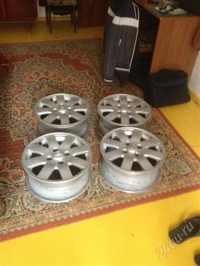 Лот: 2800462. Фото: 1. Родное литье Nissan r16, 4*114... Диски