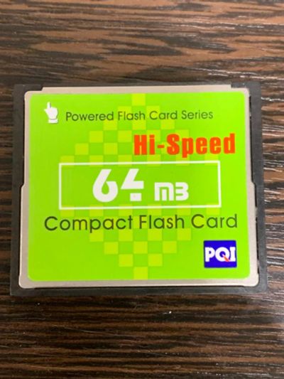 Лот: 20277506. Фото: 1. PQI Hi-Speed CompactFlash Card... Карты памяти