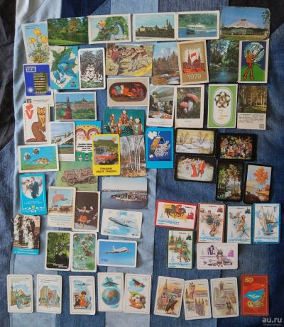 Лот: 17809805. Фото: 1. Календарики карманные 1974-1988. Календари