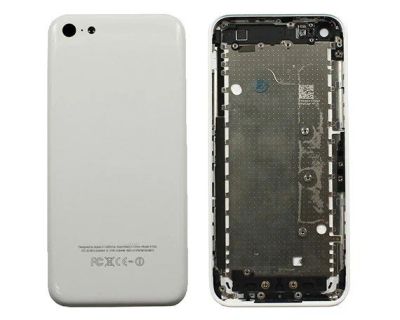 Лот: 20883705. Фото: 1. Корпус iPhone 5C белый 1 класс. Корпуса, клавиатуры, кнопки