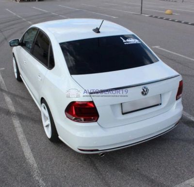 Лот: 13596145. Фото: 1. Лип спойлер "RedLine" на Volkswagen... Детали тюнинга