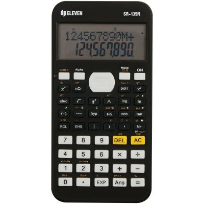 Лот: 25010880. Фото: 1. Калькулятор ELEVEN SR-135N, научный... Калькуляторы