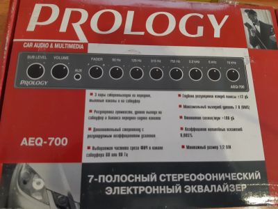 Лот: 13671998. Фото: 1. Автомобильный эквалайзер Prology... Аксессуары для автозвука