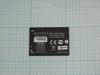 Лот: 12246815. Фото: 1. АКБ (аккумулятор) Alcatel CAB31L0000C1... Аккумуляторы