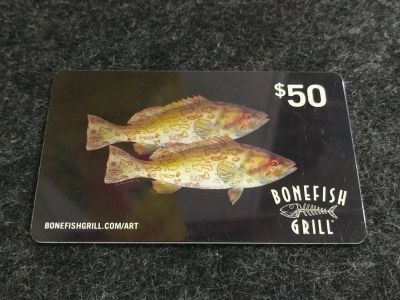 Лот: 16225751. Фото: 1. США Подарочная карта на 15$ ресторана... Настольные игры, карты