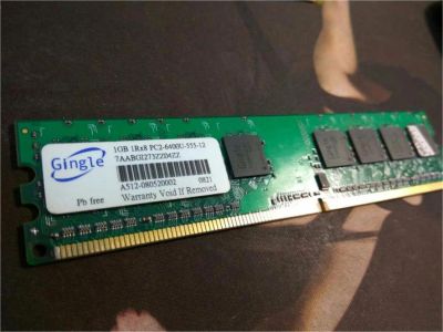 Лот: 10309498. Фото: 1. 1GB DDR-2 Gingle 800mhz б/у (252926... Оперативная память