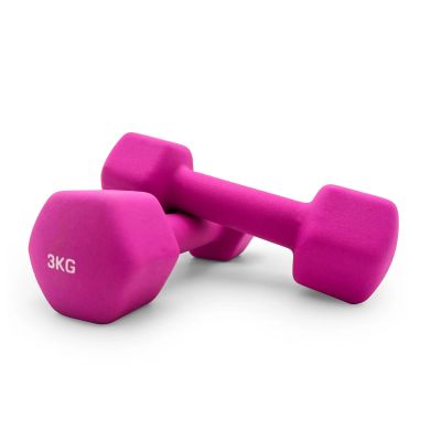 Лот: 22937490. Фото: 1. Гантель неопреновая 3кг UnixFit... Гантели
