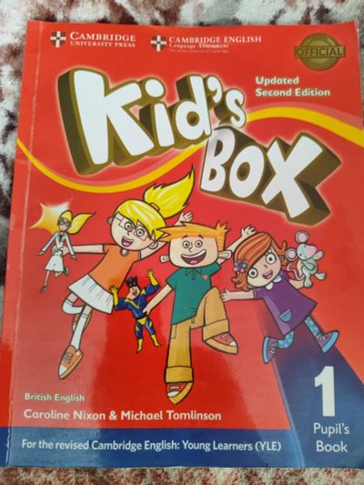 Лот: 25210915. Фото: 1. Учебник по английскому, Kids box... Для школы