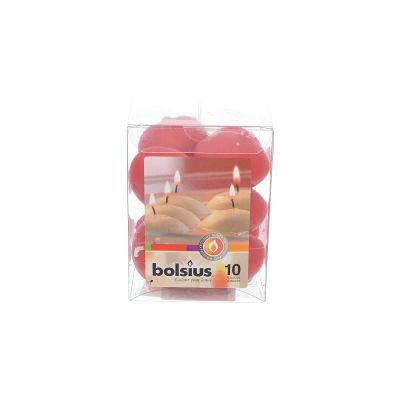 Лот: 22278089. Фото: 1. Свечи плавающие Bolsius 10 шт... Подсвечники, канделябры