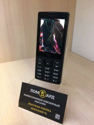 Лот: 10805041. Фото: 1. Телефон Fly TS112. Цвет черный... Кнопочные мобильные телефоны