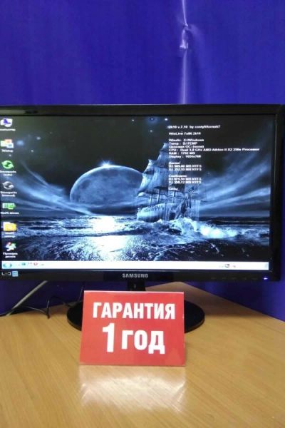 Лот: 16226535. Фото: 1. Монитор samsung s22a300b (11075482... ЖК-мониторы