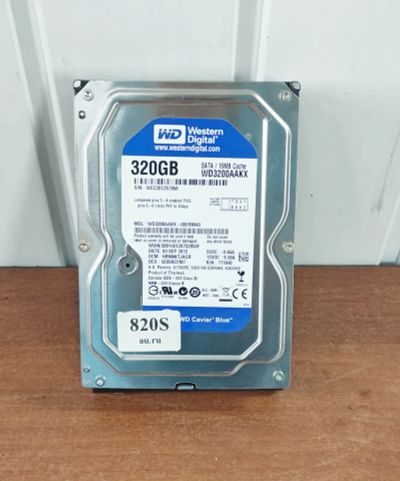 Лот: 23699299. Фото: 1. Жесткий диск WD3200AAKX-00ERMA0... Жёсткие диски (HDD)
