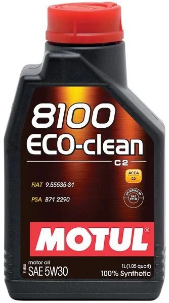 Лот: 12610398. Фото: 1. Motul 8100 Eco-Clean Sae 5W-30... Масла, жидкости