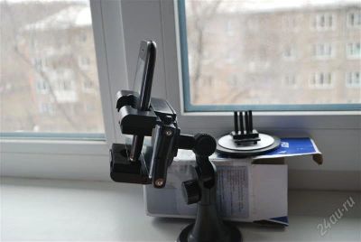 Лот: 1314078. Фото: 1. Универсальный автомобильный держатель. Другое (смартфоны, связь, навигация)